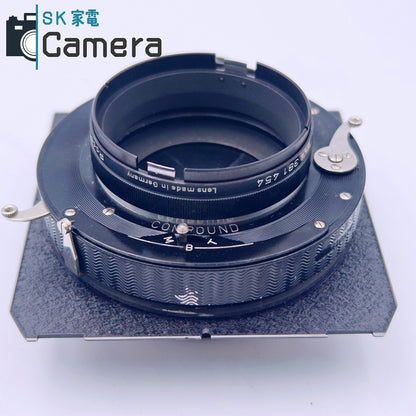 【中古】 Rodenstock-Tiefenbildner Imagon H＝5.8 F＝250ｍｍ COMPOUND H=5.8 H＝7.7 H＝9.5 H＝11.5 2ｘフィルター ローデンストック
