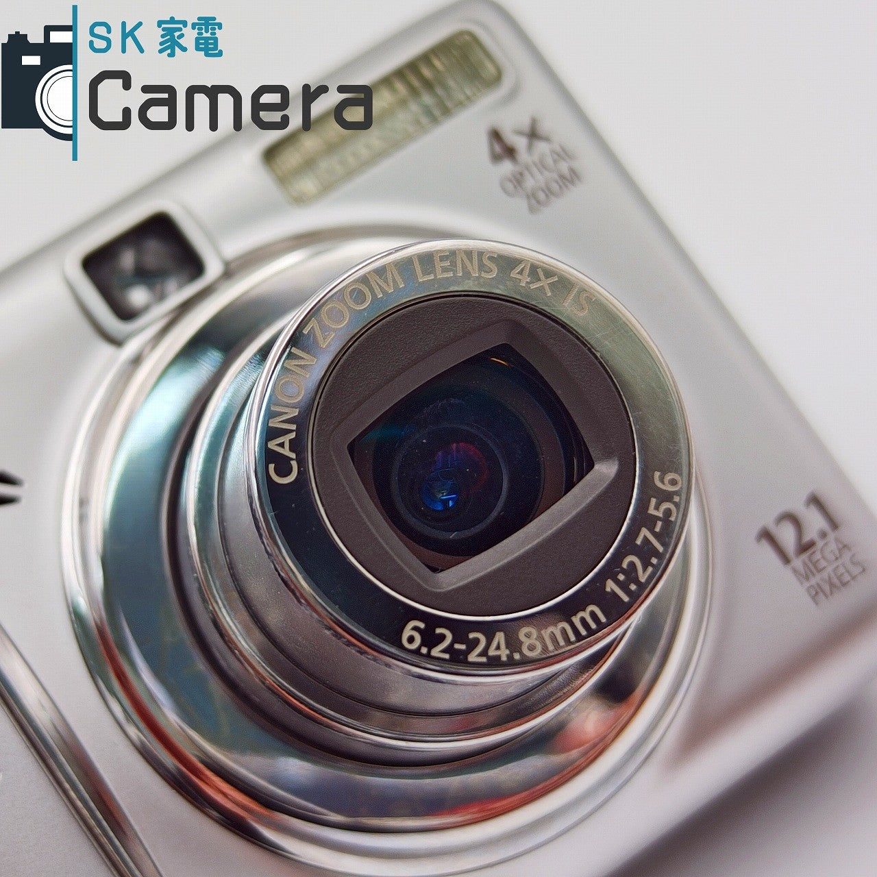 【中古】 Canon PowerShot A1100 IS キャノン パワーショット コンパクトデジタルカメラ 単三電池で動きます