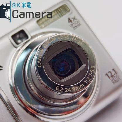 【中古】 Canon PowerShot A1100 IS キャノン パワーショット コンパクトデジタルカメラ 単三電池で動きます