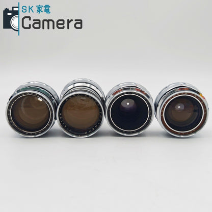 【中古】 AGFAFLEX SOLINAR 50ｍｍ F2.8 TELINEAR 90ｍｍ F3.4 AMBION 35ｍｍ F3.4 TELINAR 135ｍｍ F4 ウエストレベルファインダー 付
