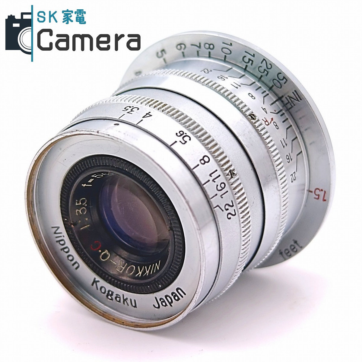 Nikon NIKKOR-Q・C 5cm F3.5 L39 Nippon Kogaku ニコン 並