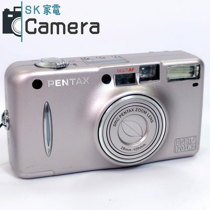 【中古】 PENTAX ESPIO 120 SW II ペンタックス エスピオ ピンク 120SWII テスト用フィルムにて確認済 コンパクトフィルムカメラ