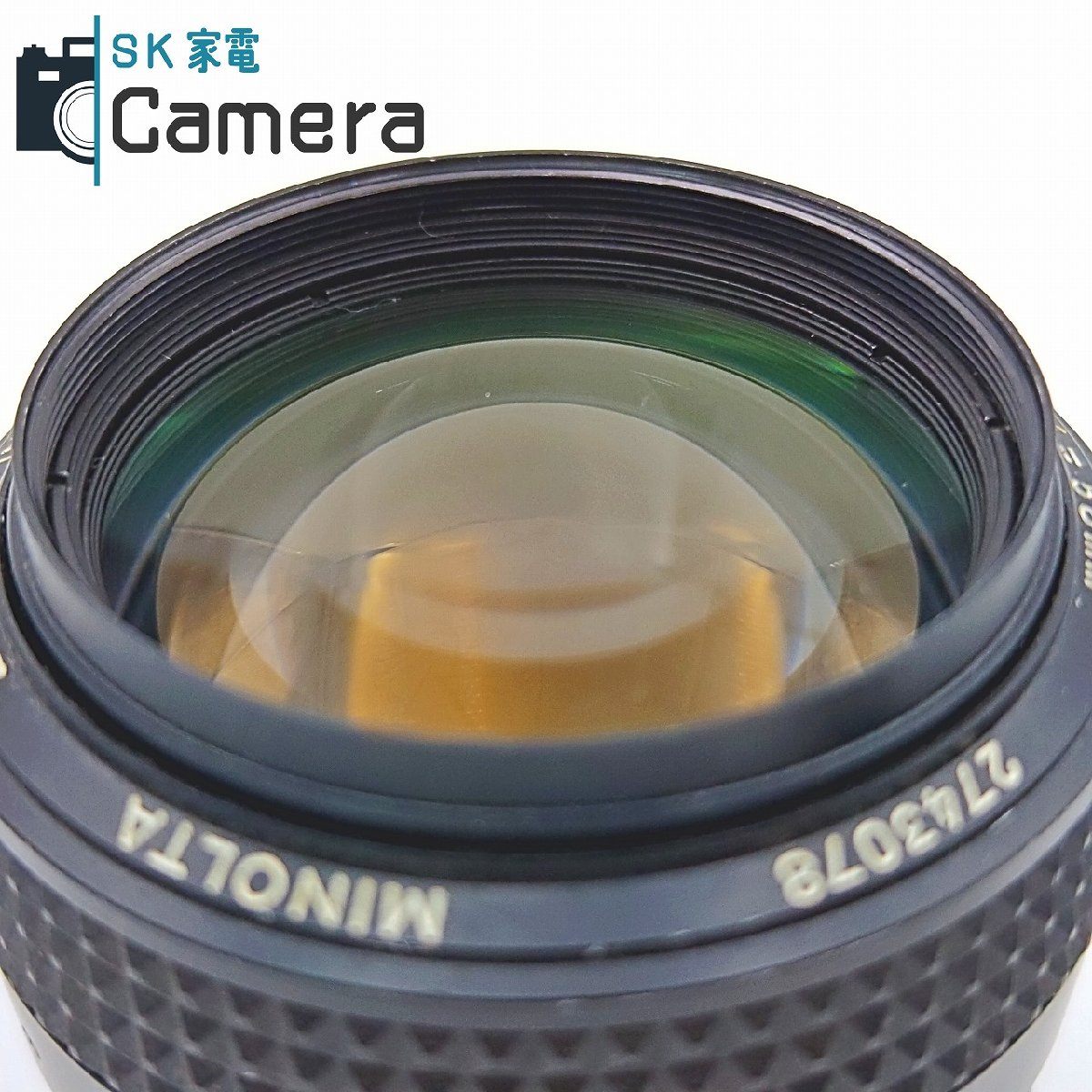 MINOLTA MC ROKKOR 58ｍｍ F1.2 ミノルタ 2026年レンズ内清掃 現状品