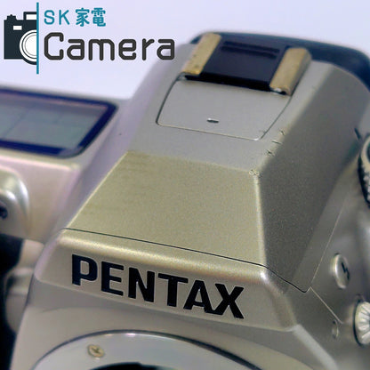 【中古】 PENTAX K5 Silver Limited BATTERY GRIP D-BG4 電池 2個付き ペンタックス シルバー リミテッド ショツト数約1900回