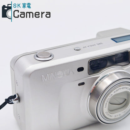 【中古】 MINOLTA Capios 160A コンパクトフィルムカメラ テスト用フィルムにて確認済 ミノルタ カピオス