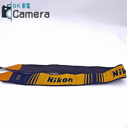 【中古】 Nikon PRESS ストラップ ニコン 報道 希少 STRAP 黄色