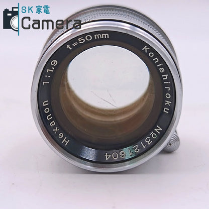 Konishiroku Hexanon 50ｍｍ F1.9 L39 小西六 ヘキサノン