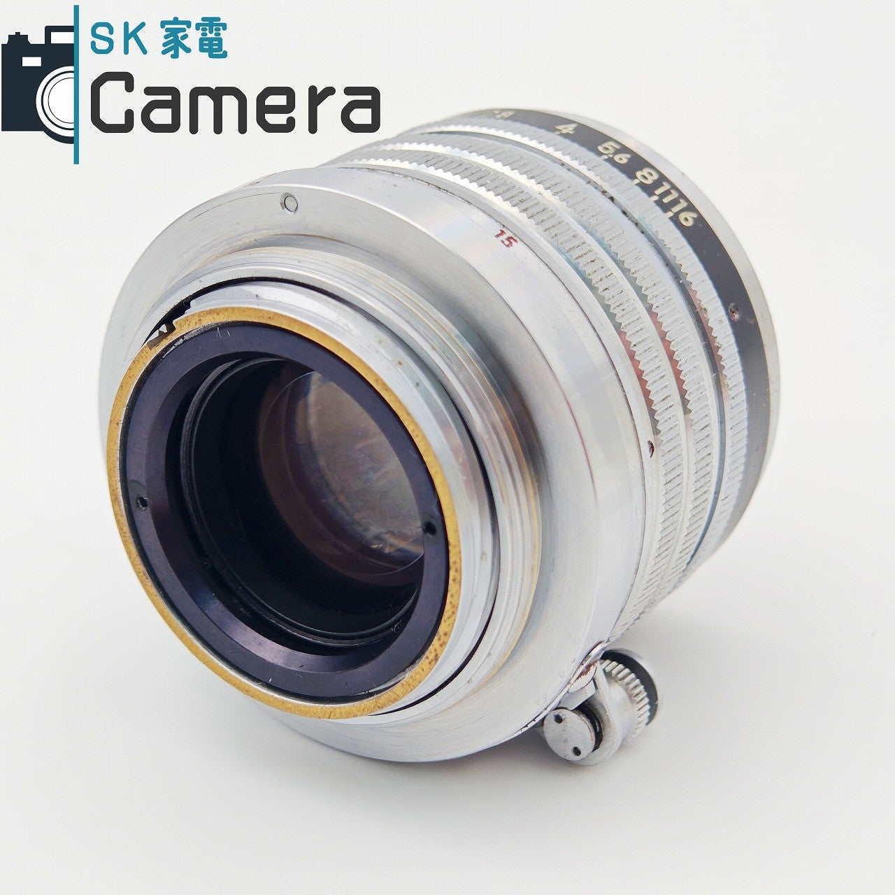 【中古】 NICCA IIIL NIKKOR-H 5cm F2 L39 2025年12月オーバーホール済 ニッカ 3L レンジファインダー 30日保証