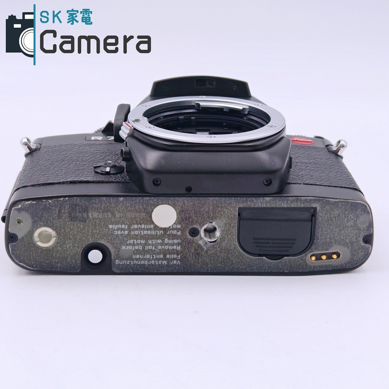 【中古】 LEICA R7 ブラック ライカ 純正ボディキャップ 説明書付