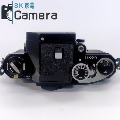 Nikon F フォトミック FTN BLACK 727万台 ニコン ブラック スクリーン E 方眼 良品 モルトOK