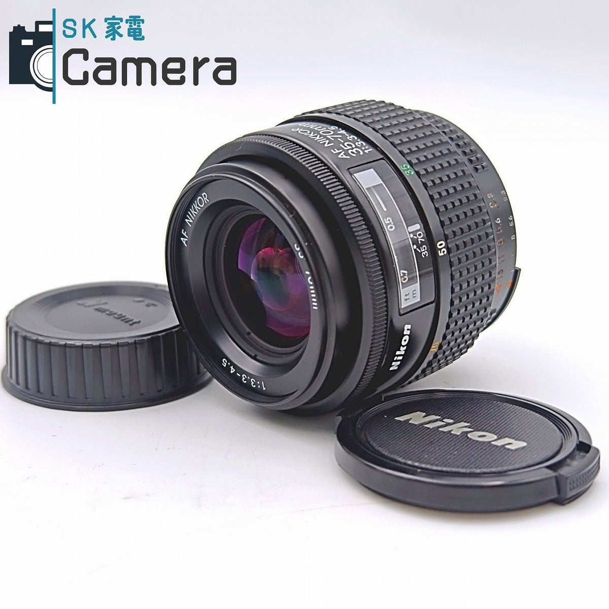 Nikon AF NIKKOR 35-70ｍｍ F3.3-4.5 ニコン キャップ付