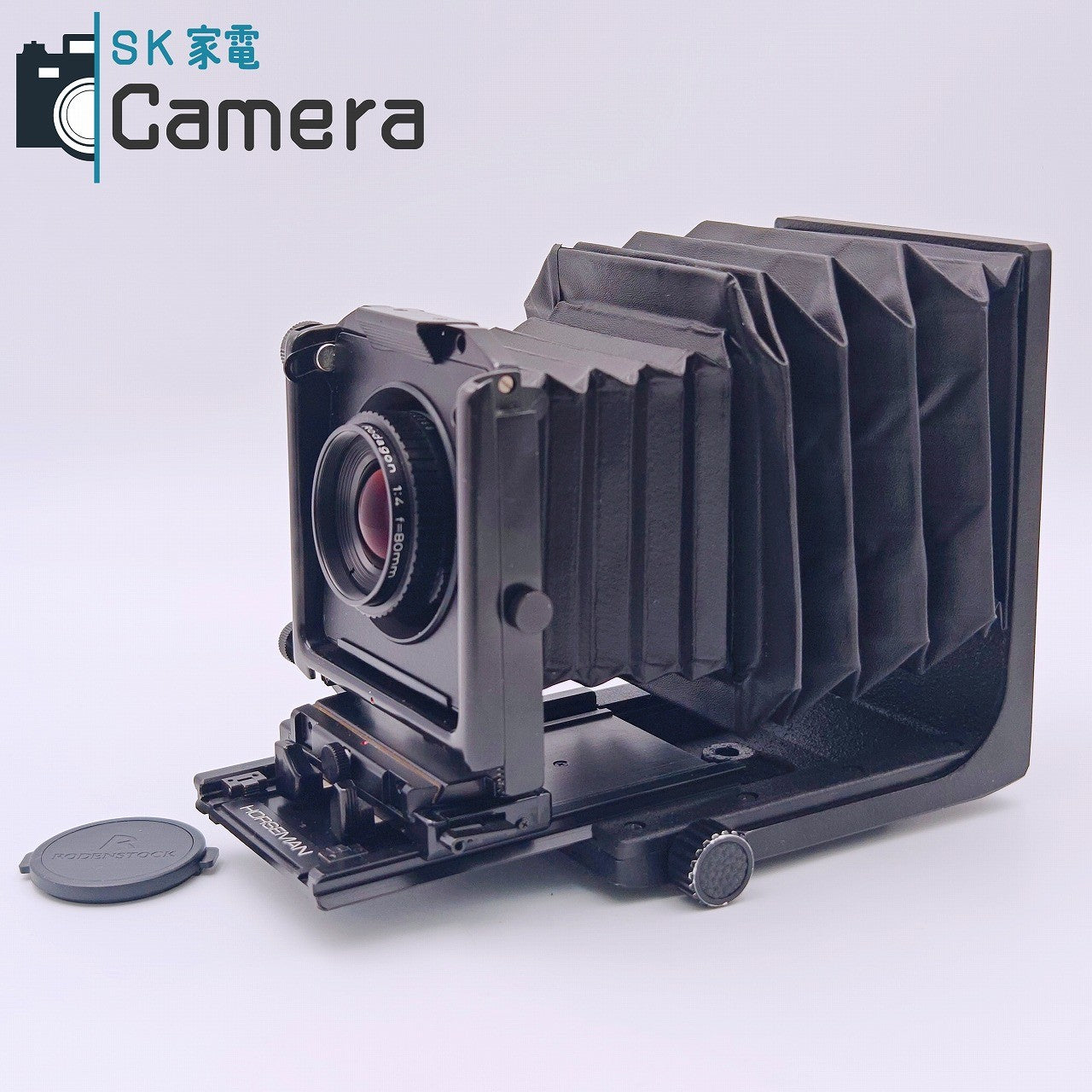 【中古】 HORSEMAN View Camera Converter RODENSTOCK Rodagon 80ｍｍ F4 ホースマン ロダゴン マウント部 キャノンEF 付 美品
