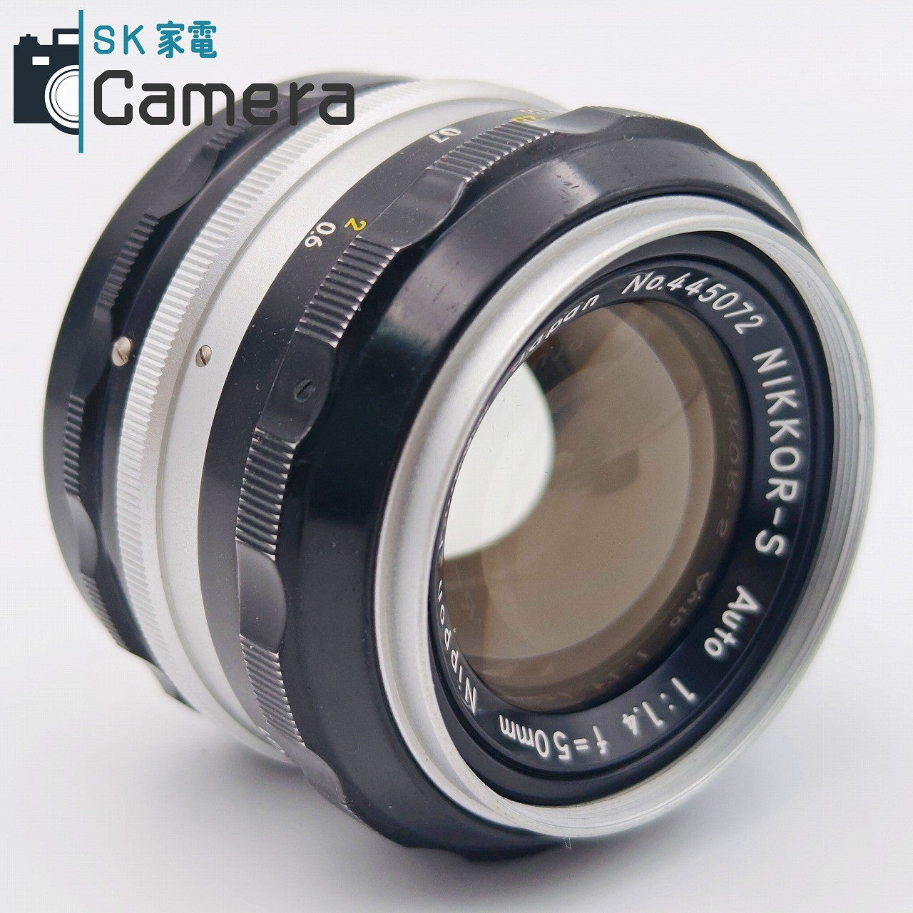 【中古】 NIKON NIKKOR-S Auto 50ｍｍ F1.4 非Ai ニコン Nippon Kogaku キャップ 保護フィルター 付