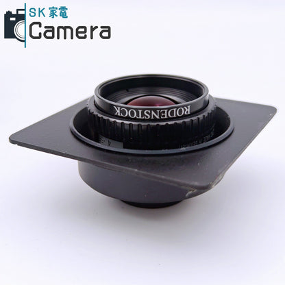 【中古】 HORSEMAN View Camera Converter RODENSTOCK Rodagon 80ｍｍ F4 ホースマン ロダゴン マウント部 キャノンEF 付 美品
