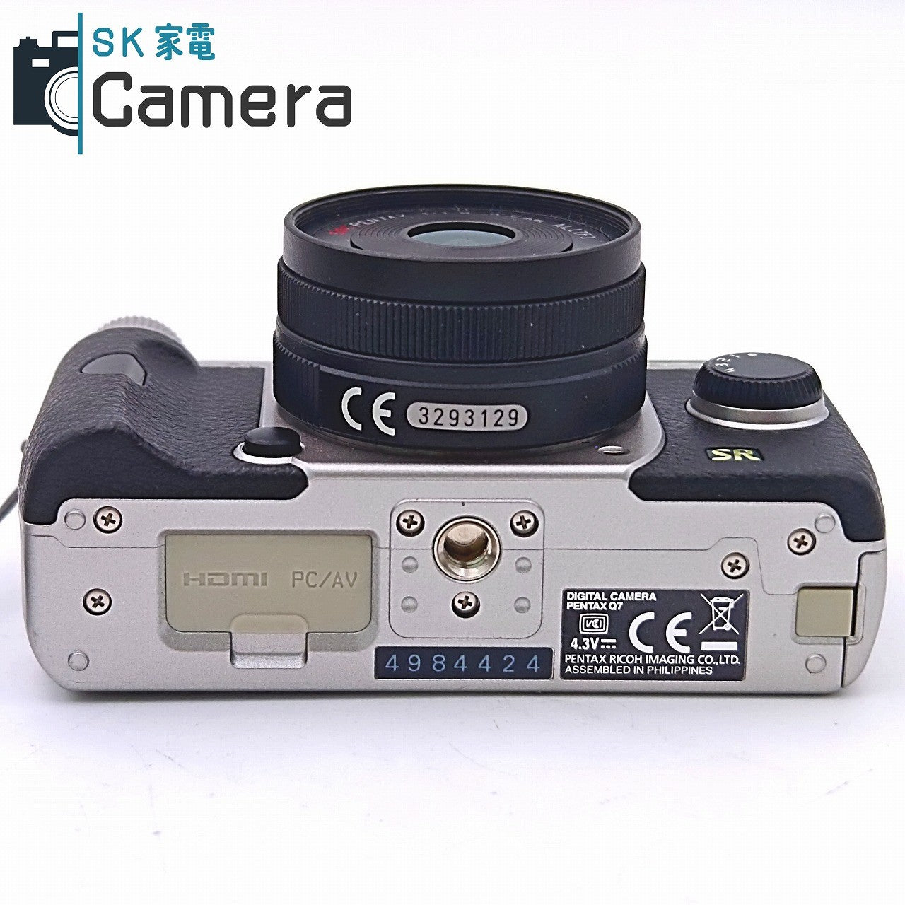 【中古】 PENTAX Q7 SR SMC PENTAX 8.5ｍｍ F1.9 AL [IF] 01 STANDARD ペンタックス ミラーレス一眼