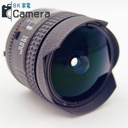 【中古】 NIKON AF Fisheye NIKKOR 16ｍｍ F2.8 D ニコン フィッシュアイ