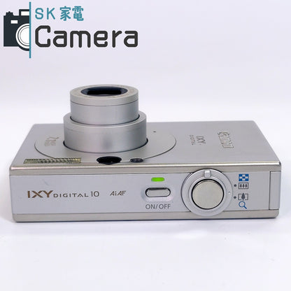 【中古】 Canon IXY DIGITAL 10 コンパクトデジタルカメラ キャノン イクシー PC1228 電池 充電器付 DIGITAL10 センサーゴミ有り