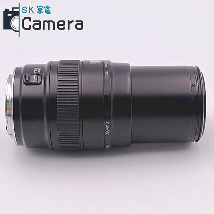 Canon MACRO LENS 100ｍｍ F2.8 キャノン マクロ キャップ付 動作品 並