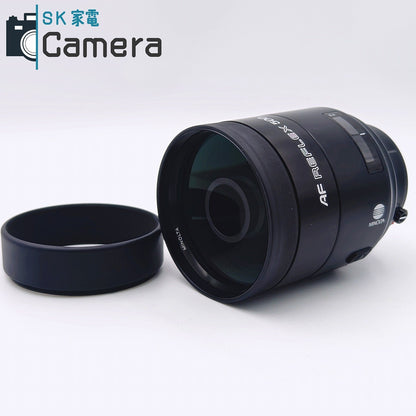 【中古】 MINOLTA AF REFLEX 500ｍｍ F8 ミノルタ ケース ND4ｘ NORMALフィルター 付 美品