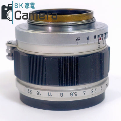 【中古】 Canon LENS 50ｍｍ F1.4 L39 2025年11月清掃済 キャノン