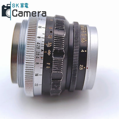 NICCA 50ｍｍ F2.8 L39 ニッカ