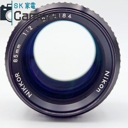 【中古】 Nikon NIKKOR 85ｍｍ F2 Ai-s 2025年12月清掃済み ニコン 美品