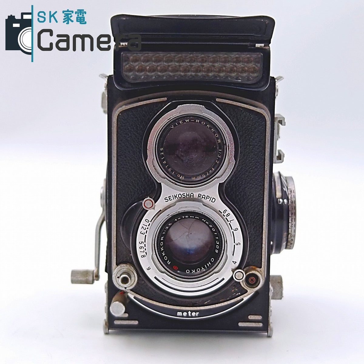 【中古】 MINOLTA AUTOCORD L型 ROKKOR 75ｍｍ F3.5 CHIYODA KOGAKU ミノルタ オートコード