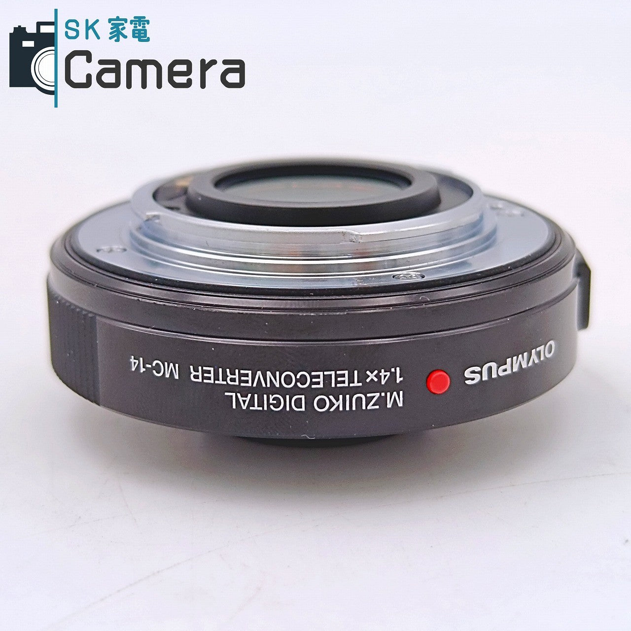 【中古】 OLYMPUS M.ZUIKO DIGITAL 1.4ｘ TELECONVERTER MC-14 オリンパス テレコンバーター キャップ 巾着付 良