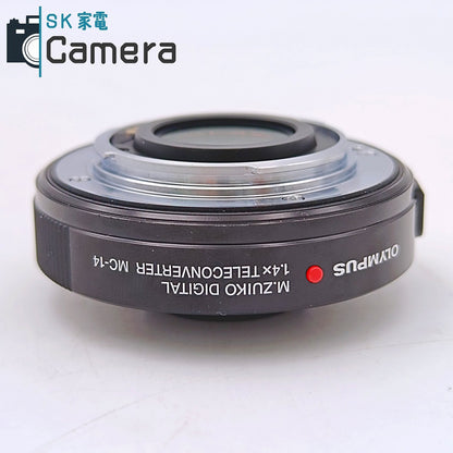 【中古】 OLYMPUS M.ZUIKO DIGITAL 1.4ｘ TELECONVERTER MC-14 オリンパス テレコンバーター キャップ 巾着付 良