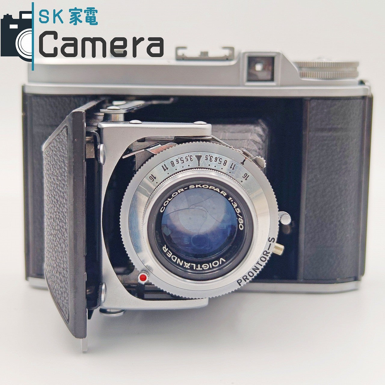 【中古】 Voigtlander PERKEO II COLOR-SKOPAR 80ｍｍ F3.5 フォクトレンダー ペルケオ 2 蛇腹カメラ
