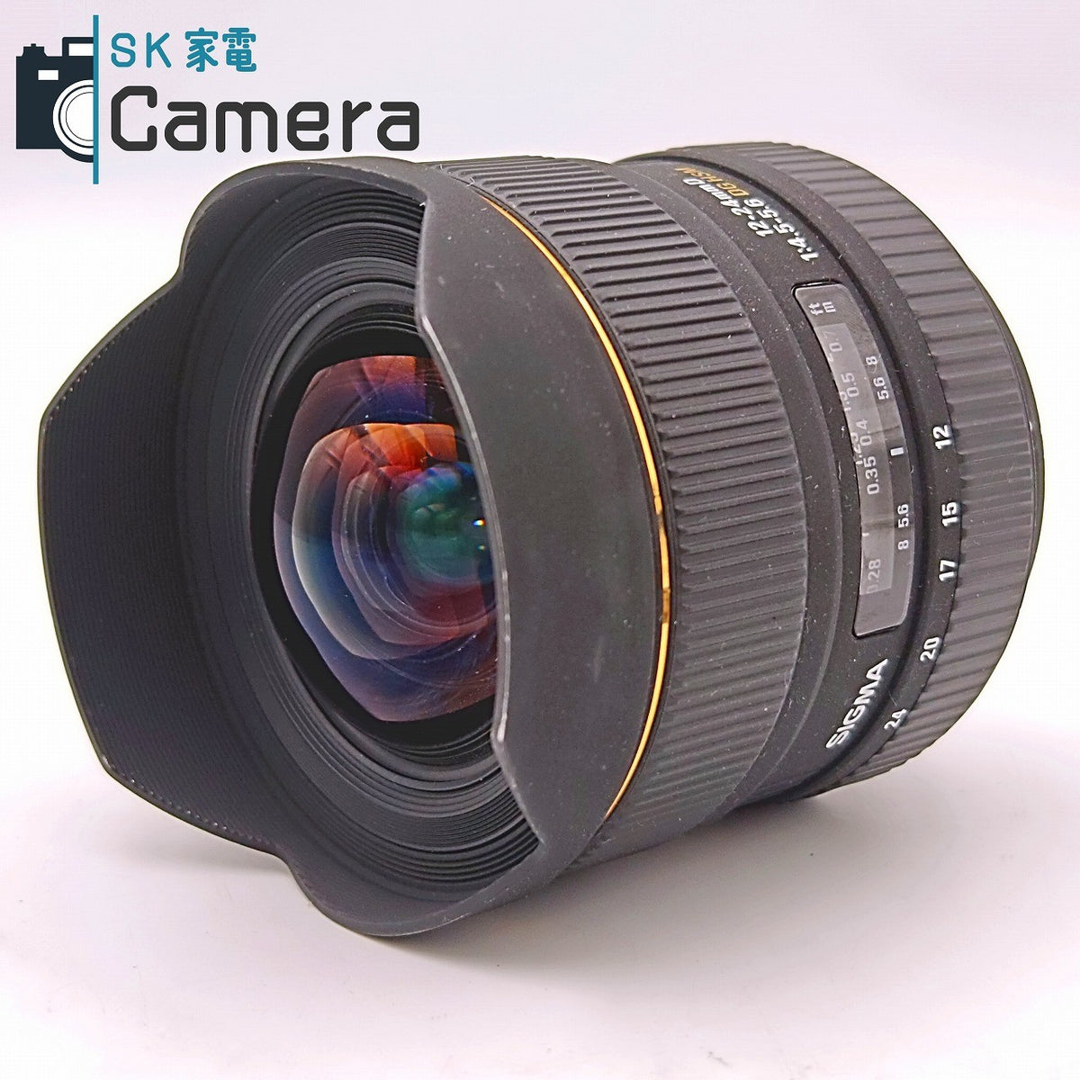 SIGMA 12-24ｍｍ D F4.5-5.6 DG HSM ニコン用 シグマ キャップ付