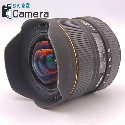 SIGMA 12-24ｍｍ D F4.5-5.6 DG HSM ニコン用 シグマ キャップ付