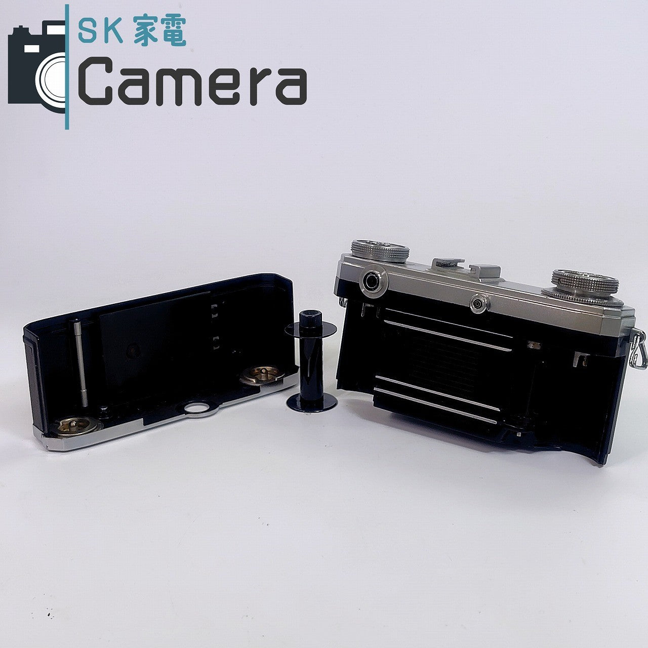 【中古】 CONTAX IIa カラーダイヤル Sonnar 50ｍｍ F2 ZEISS IKON コンタックス ゾナー シャッター良