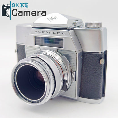 【中古】 AGFAFLEX SOLINAR 50ｍｍ F2.8 TELINEAR 90ｍｍ F3.4 AMBION 35ｍｍ F3.4 TELINAR 135ｍｍ F4 ウエストレベルファインダー 付
