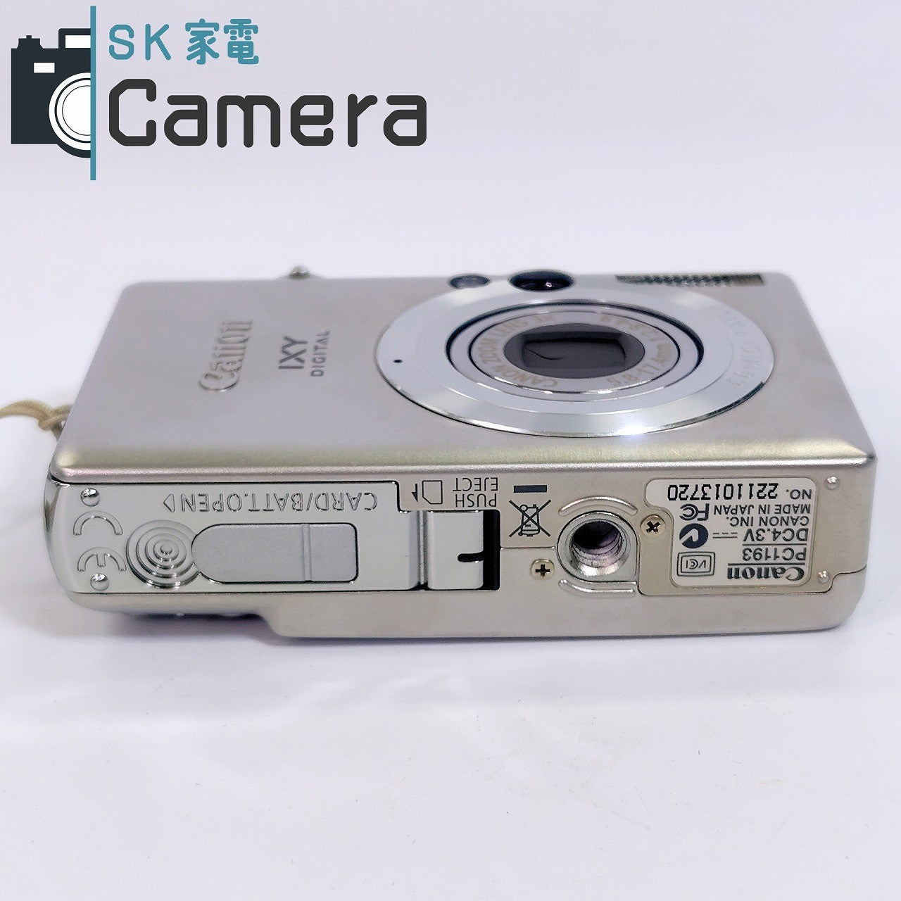【中古】 Canon IXY DIGITAL 70 キャノン イクシー デジタル 電池 充電器 ケース 付 PC1193 美品