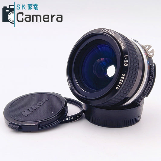 【中古】 Nikon NIKKOR 28ｍｍ F2.8 Ai ニコン 良