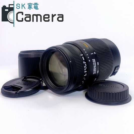【中古】 SIGMA DG 70-300ｍｍ F4-5.6 OS キャノン用 シグマ 良品 OPTICAL STABILIZER フード キャップ 付