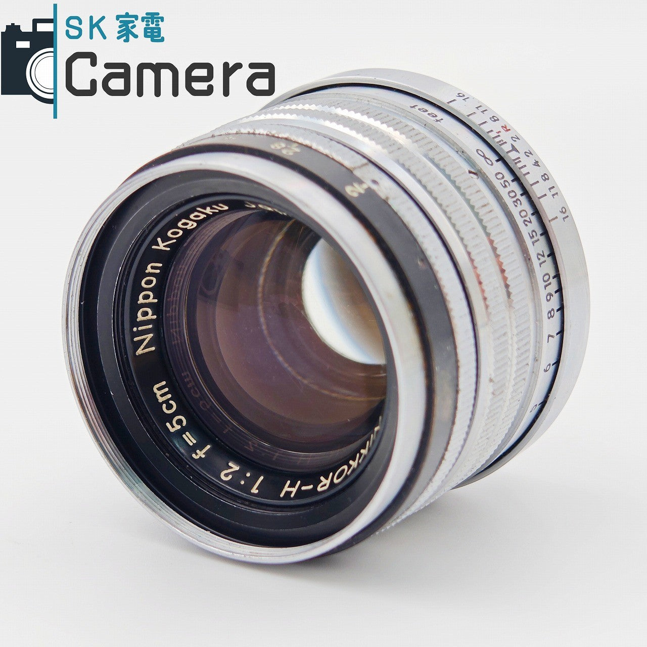 【中古】 NICCA IIIL NIKKOR-H 5cm F2 L39 2025年12月オーバーホール済 ニッカ 3L レンジファインダー 30日保証