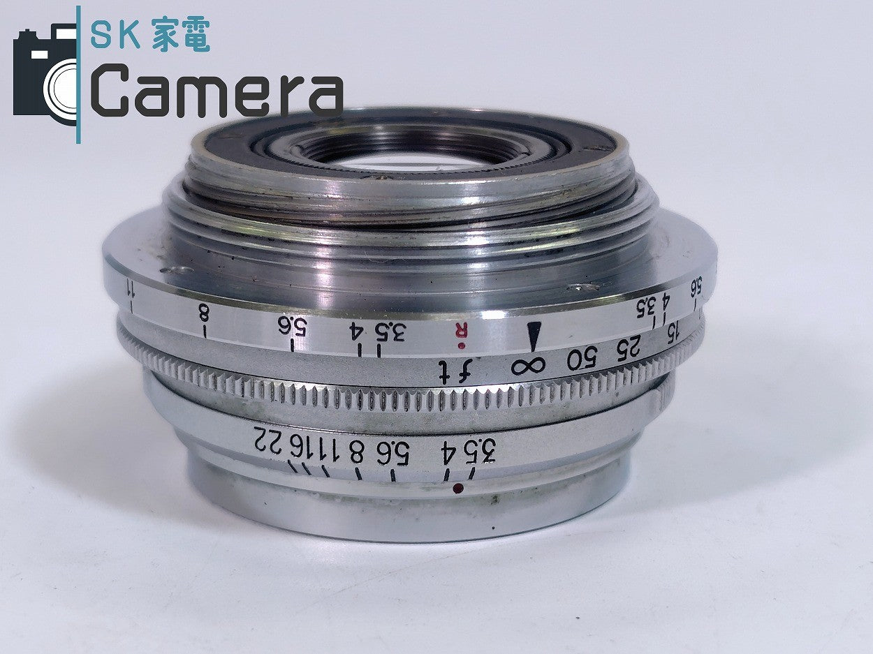 Canon LENS 28ｍｍ F3.5 L39 28ｍｍ ファインダー 付 2025年6月清掃済 キャノン