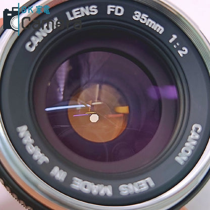 Canon FD 35ｍｍ F2 キャノン キャップ付き 現状品