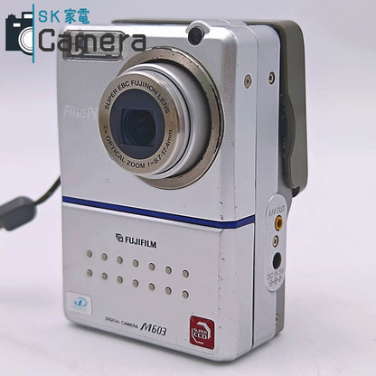 【中古】 FUJIFILM FinePix M603 富士フィルム ファインピクス コンパクトデジタルカメラ 電池 充電器 XDカード グリップ 付