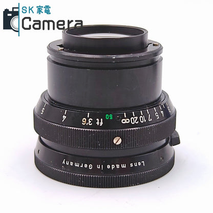 【中古】 Schneider-Kreuznach Arriflex-Cine-Xenon 50ｍｍ F2 シュナイダー アリフレックス 箱付 2026年7月清掃