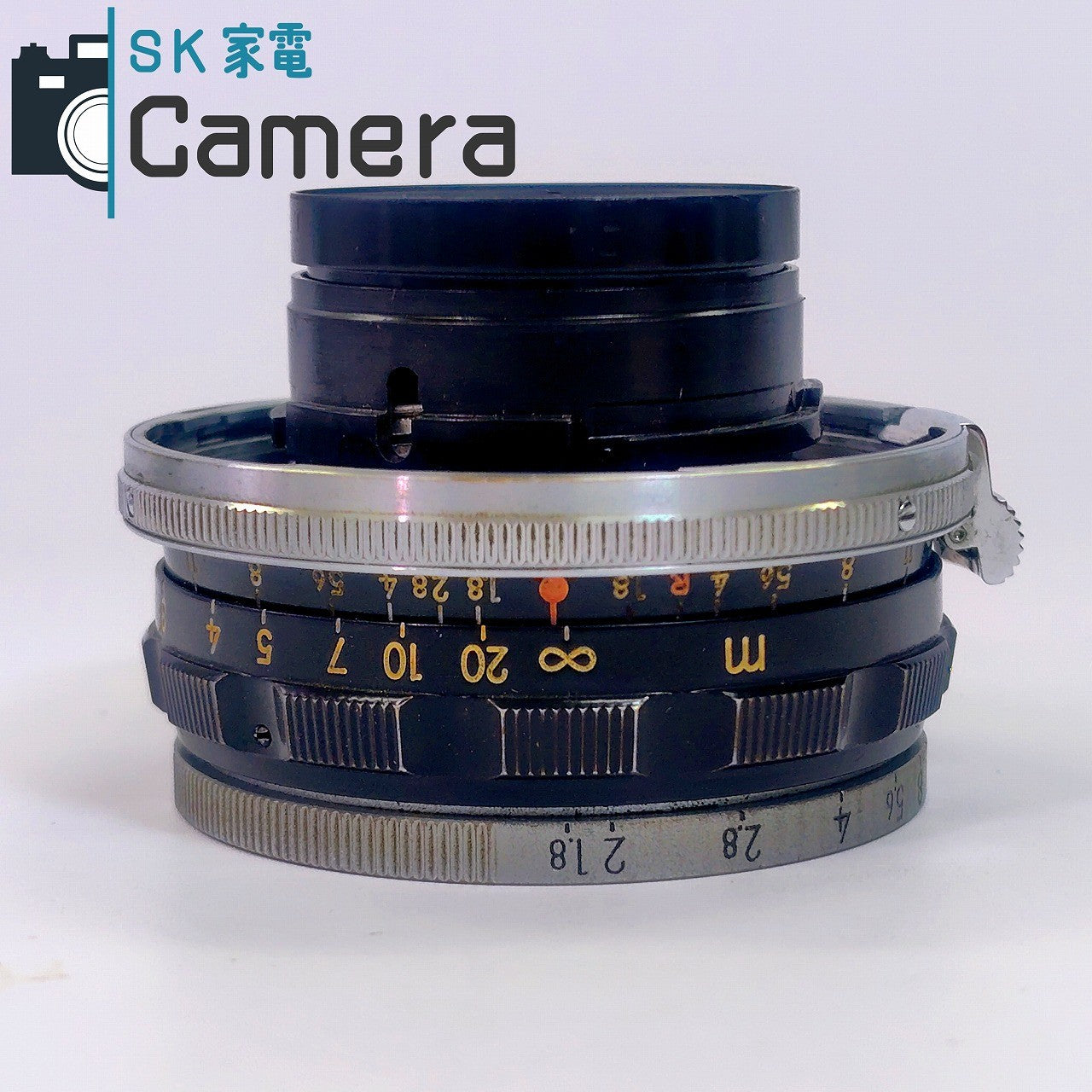 【中古】 NIKON W-NIKKOR 3.5cm F1.8 Nippon Kogaku Sマウント 2025年11月清掃済 ニコン 実用