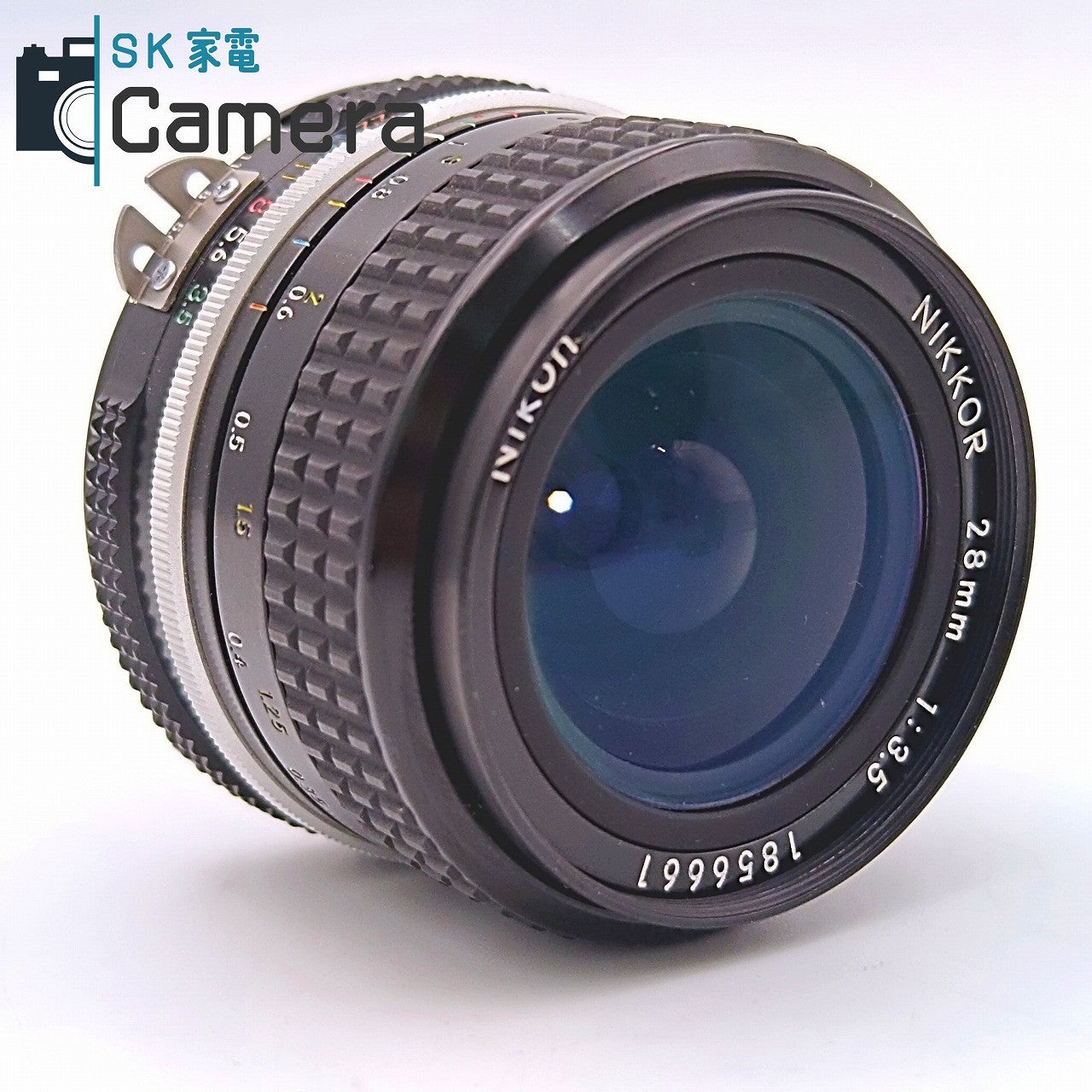 【中古】 Nikon Nikkor 28ｍｍ F3.5 Ai HN-2 L1Bc フード フィルター 付 ニコン