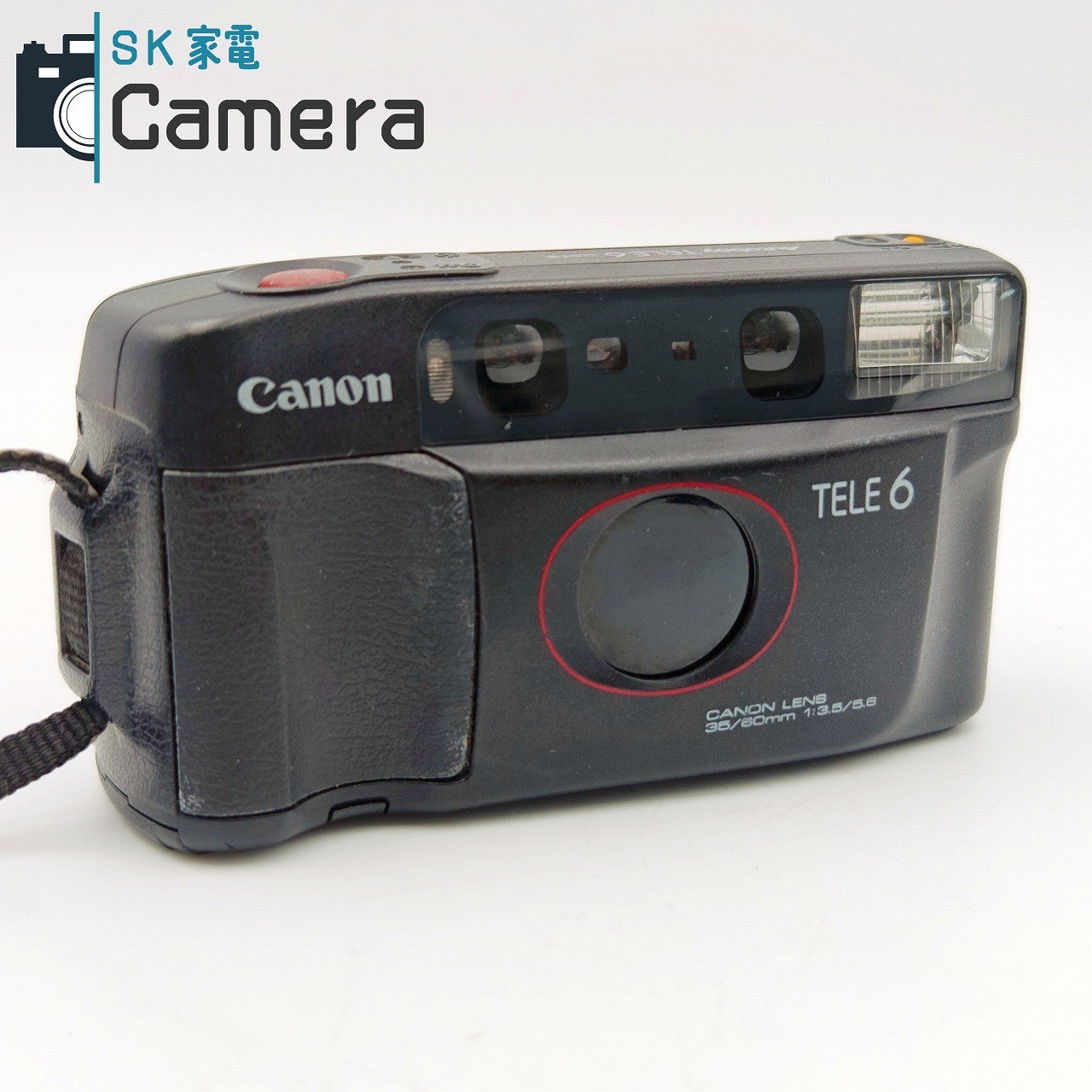 【中古】 Canon Autoboy TELE6 DATE キャノン オートボーイ コンパクトフィルムカメラ テスト用フィルムにて確認済