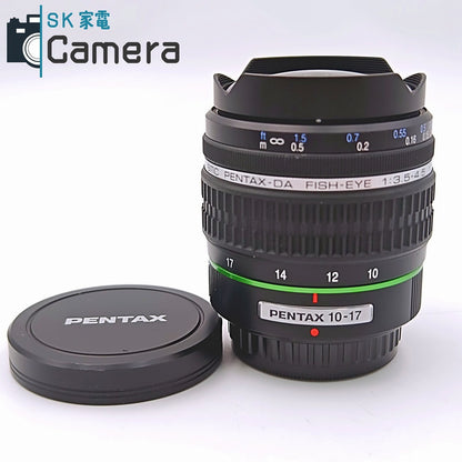 【中古】 PENTAX-DA FISH-EYE 10-17ｍｍ F3.5-4.5 ED [IF] ペンタックスK フィッシュアイ
