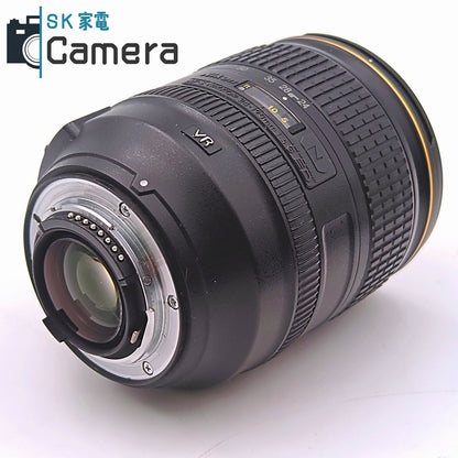 【中古】 Nikon N AF-S NIKKOR 24-120ｍｍ F4 G ED VR キャップ フード付 ニコン
