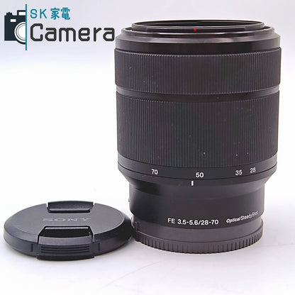 【中古】 SONY FE 28-70ｍｍ F3.5-5.6 OSS SEL2870 ソニー キャップ付 良