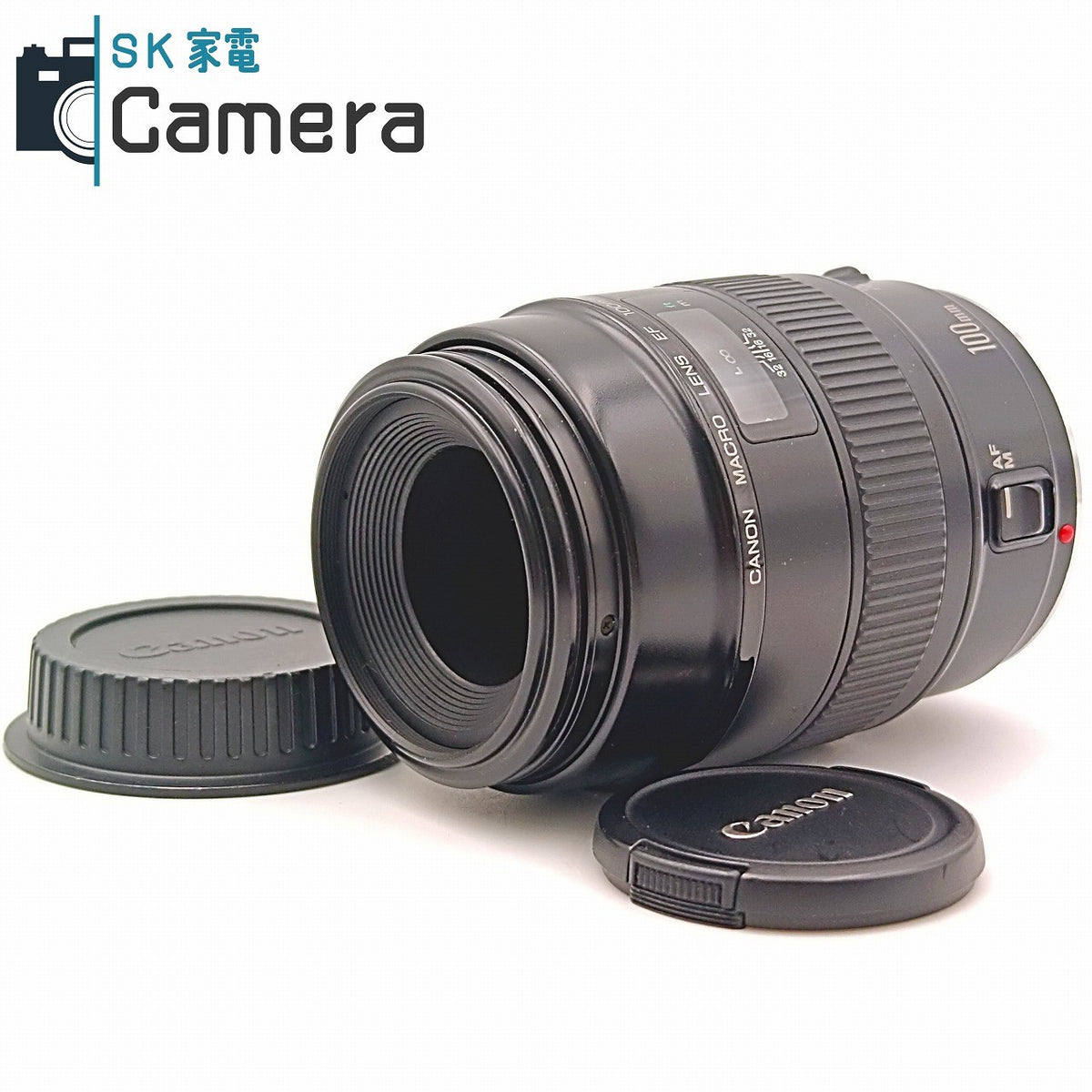 Canon MACRO LENS 100ｍｍ F2.8 キャノン マクロ キャップ付 動作品 並