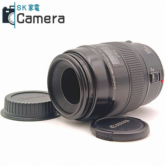 Canon MACRO LENS 100ｍｍ F2.8 キャノン マクロ キャップ付 動作品 並